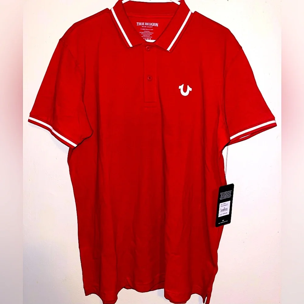 True Religion Short Sleeve Polo Shirt